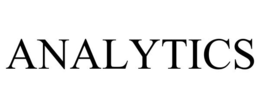 ANALYTICS trademark