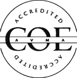 ACCREDITED COE AVMA ACCREDITED trademark