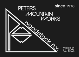 PETERS MOUNTAIN WORKS PMW WOODSTOCK N.Y. SINCE 1978 MADE IN U.S.A. trademark