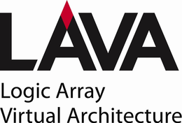 LAVA LOGIC ARRAY VIRTUAL ARCHITECTURE trademark