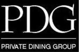 PDG PRIVATE DINING GROUP trademark
