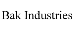 BAK INDUSTRIES trademark
