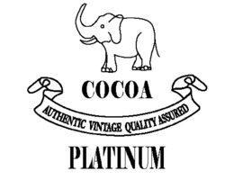 COCOA AUTHENTIC VINTAGE QUALITY ASSURED PLATINUM trademark
