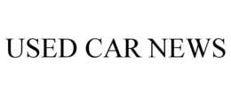 USED CAR NEWS trademark