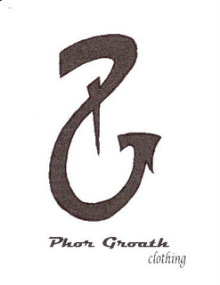PG PHOR GROATH CLOTHING trademark