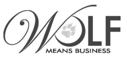 WOLF MEANS BUSINESS trademark