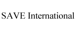 SAVE INTERNATIONAL trademark