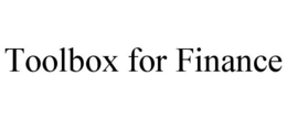 TOOLBOX FOR FINANCE trademark