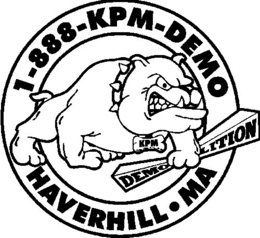 1-888-KPM-DEMO KPM DEMO LITION HAVERHILL·MA trademark