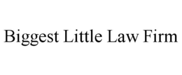 BIGGEST LITTLE LAW FIRM trademark