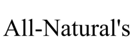 ALL-NATURAL'S trademark