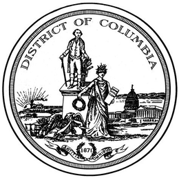 DISTRICT OF COLUMBIA 1871 CONSTITUTION JUSTITIA OMNIBUS trademark