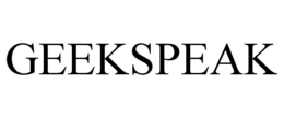 GEEKSPEAK trademark