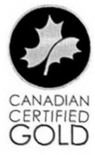 CANADIAN CERTIFIED GOLD trademark