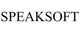 SPEAKSOFT trademark