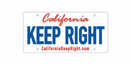 CALIFORNIA KEEP RIGHT CALIFORNIAKEEPRIGHT.COM trademark