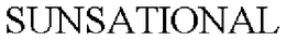 SUNSATIONAL trademark
