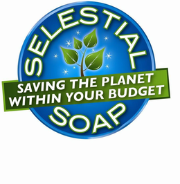 SELESTIAL SOAP SAVING THE PLANET WITHIN YOUR BUDGET trademark
