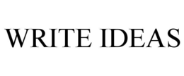 WRITE IDEAS trademark