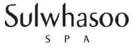 SULWHASOO SPA trademark