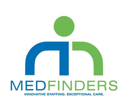 M MEDFINDERS INNOVATIVE STAFFING. EXCEPTIONAL CARE. trademark
