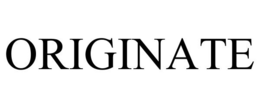 ORIGINATE trademark