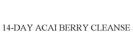 14-DAY ACAI BERRY CLEANSE trademark