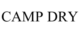 CAMP DRY trademark