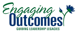ENGAGING OUTCOMES GUIDING LEADERSHIP LEGACIES trademark