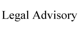 LEGAL ADVISORY trademark