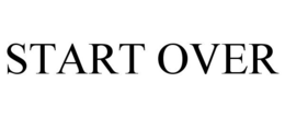 START OVER trademark
