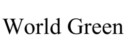 WORLD GREEN trademark