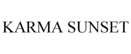 KARMA SUNSET trademark