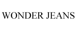 WONDER JEANS trademark