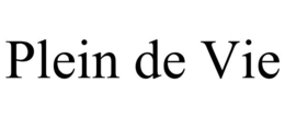 PLEIN DE VIE trademark