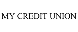 MY CREDIT UNION trademark