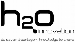 H2O INNOVATION DU SAVOIR À PARTAGER.KNOWLEDGE TO SHARE trademark