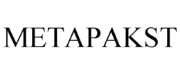 METAPAKST trademark