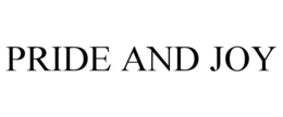 PRIDE AND JOY trademark