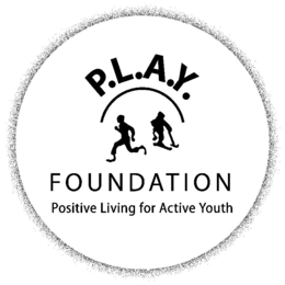 P.L.A.Y. FOUNDATION POSITIVE LIVING FOR ACTIVE YOUTH trademark