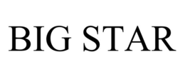 BIG STAR trademark