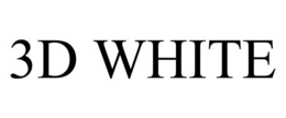 3D WHITE trademark