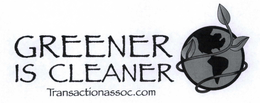 GREENER IS CLEANER TRANSACTIONASSOC.COM trademark