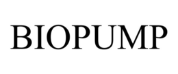 BIOPUMP trademark