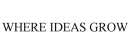 WHERE IDEAS GROW trademark