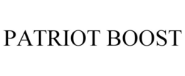 PATRIOT BOOST trademark