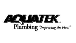 AQUATEK  INC.  PLUMBING "IMPROVING THE FLOW" trademark