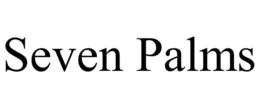 SEVEN PALMS trademark