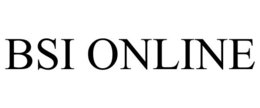 BSI ONLINE trademark