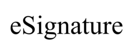ESIGNATURE trademark